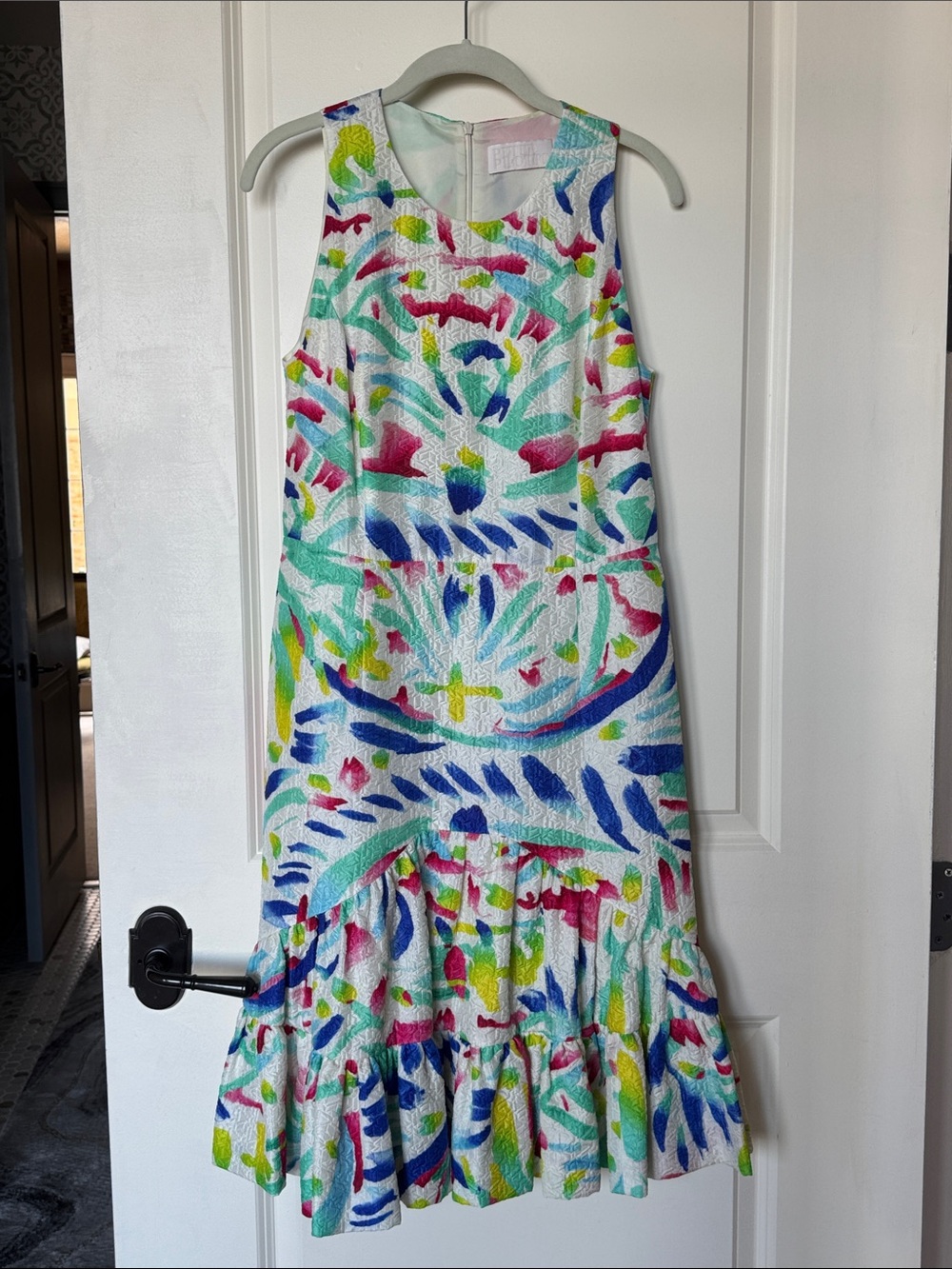 Peter Pilotto multicolor silk blend dress,  Sz  8